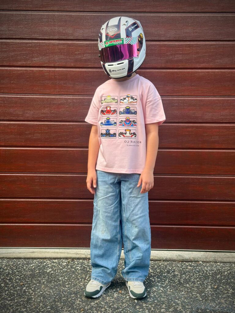 OJ Racer - Pink Shirt
